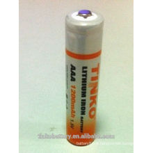 Batterie au lithium AAA 1,5 v 1200 mAh Li-FeS2 & LF